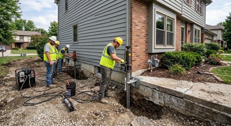 Basement Stabilization in West Sacramento, CA