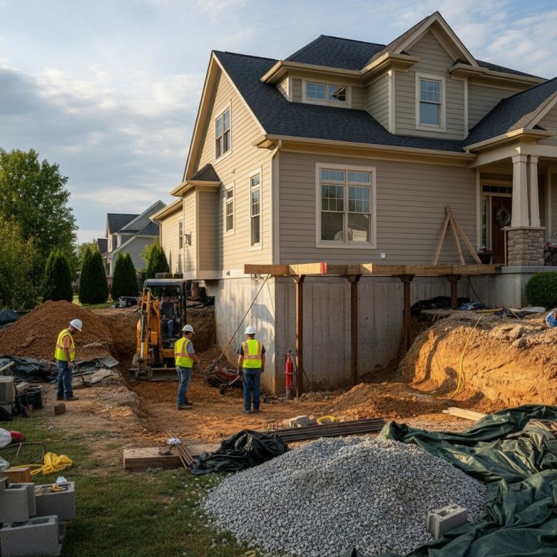 Building Foundation Repair in West Sacramento, CA