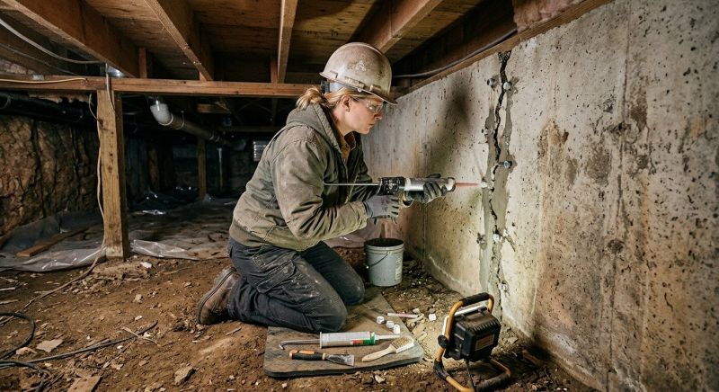 Building Foundation Repair in Wilton, CA