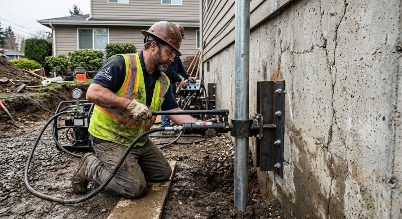 Concrete Foundation Leveling in Orangevale, CA