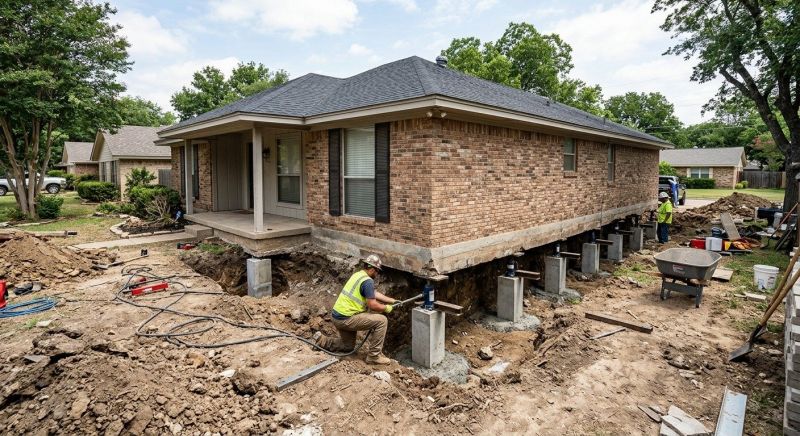 Concrete Foundation Leveling in Woodland, CA