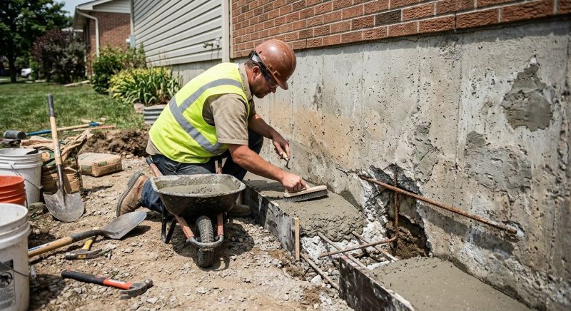 Concrete Foundation Repair in West Sacramento, CA