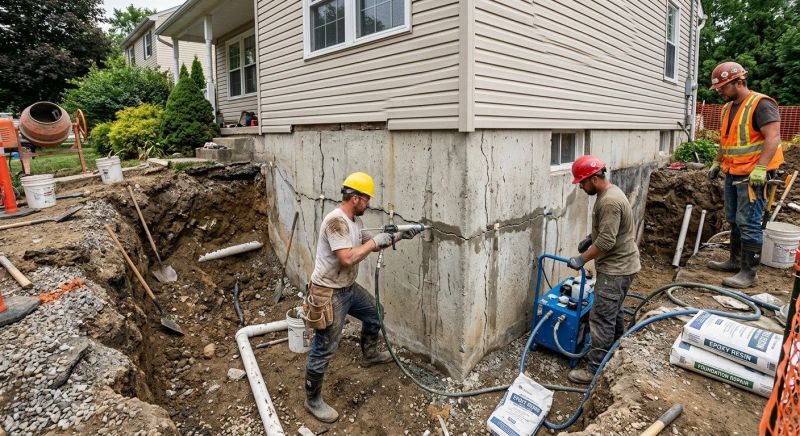 Cracked Foundation Repair in West Sacramento, CA