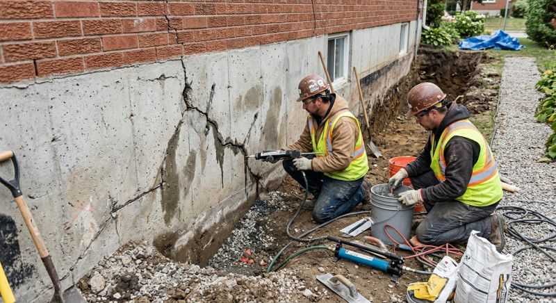 Cracked Foundation Repair in Rancho Cordova, CA