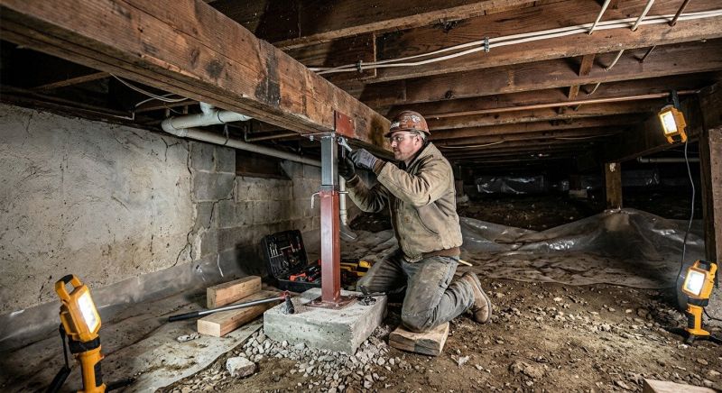 Crawlspace Foundation Repair in Citrus Heights, CA