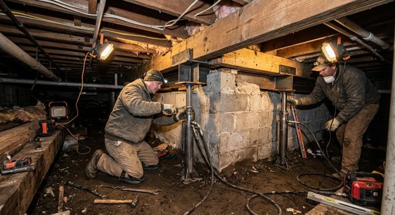 Crawlspace Foundation Repair in Dixon, CA