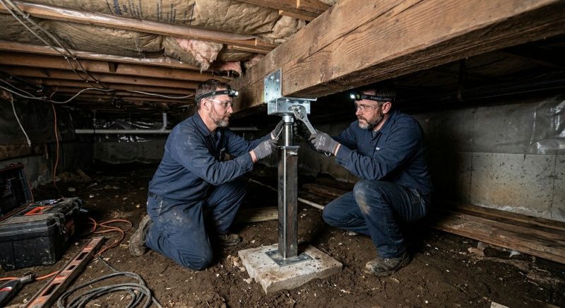 Crawlspace Foundation Repair in Sacramento, CA