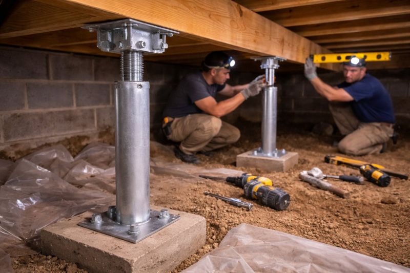 Crawlspace Structural Repair in West Sacramento, CA