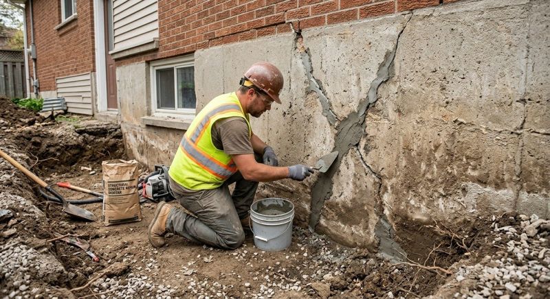 Exterior Foundation Repair in West Sacramento, CA