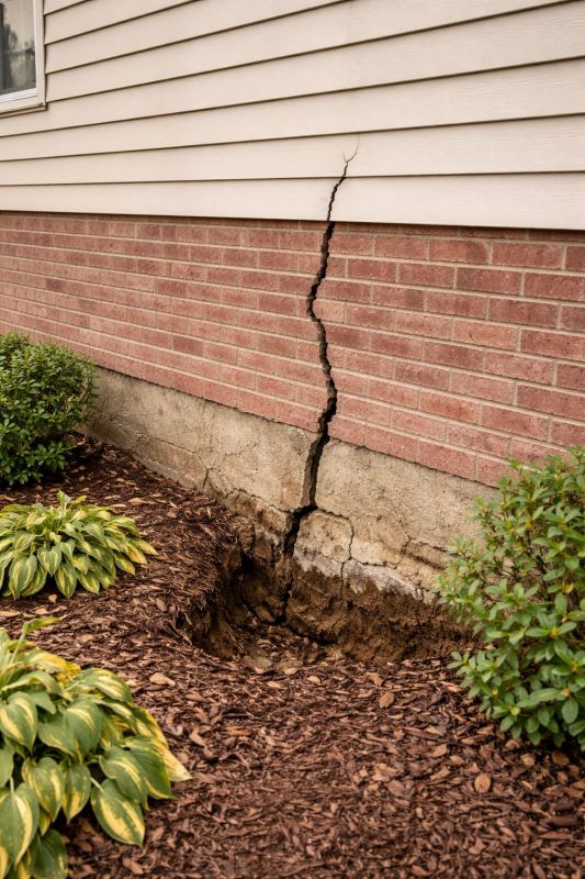 Foundation Crack Repair in Orangevale, CA