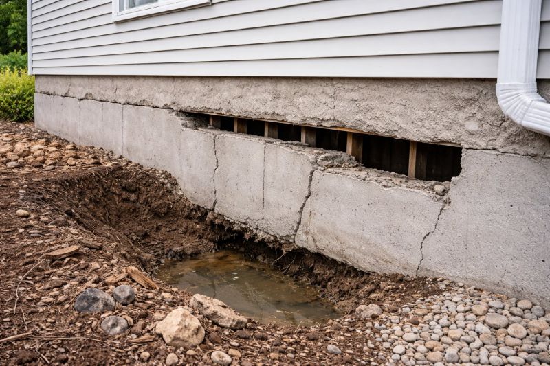 Foundation Damage Repair in Placer County, CA