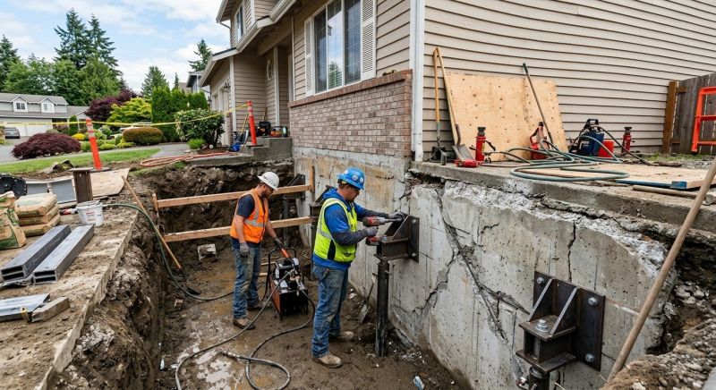 Foundation Damage Repair in Wilton, CA