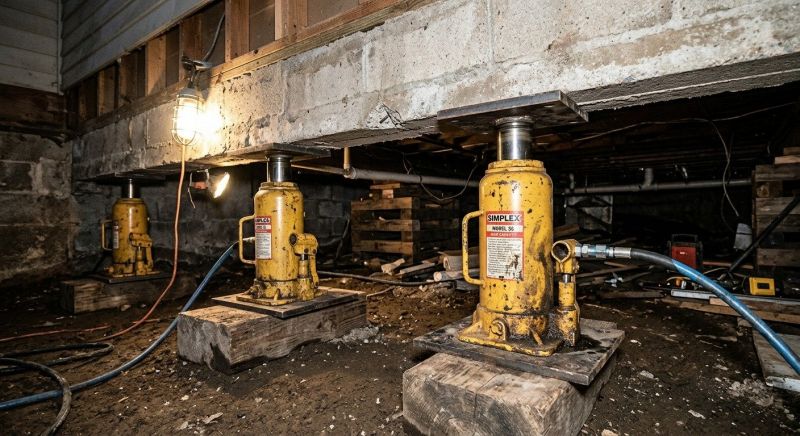 Foundation Jacking in Citrus Heights, CA