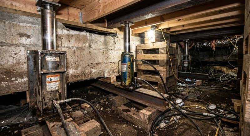 Foundation Jacking in Galt, CA