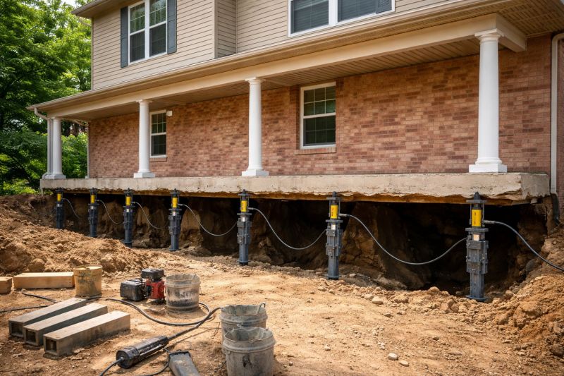 Foundation Jacking in Granite Bay, CA