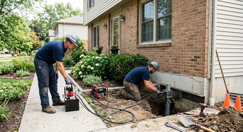 Foundation Jacking in Placer County, CA