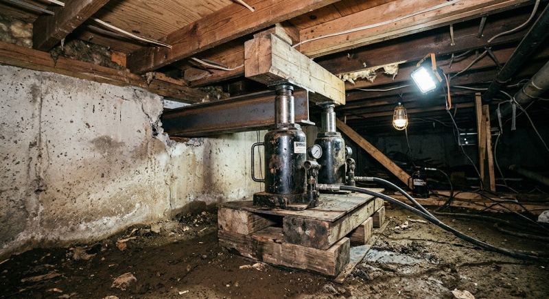 Foundation Jacking in Placer County, CA