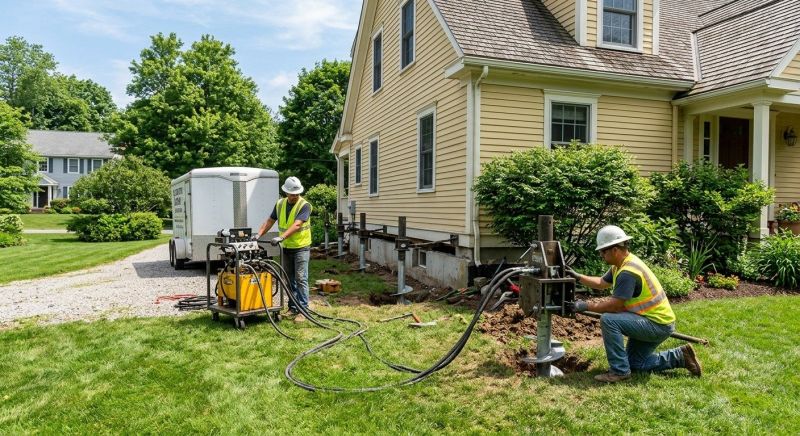 Foundation Lifting in Davis, CA