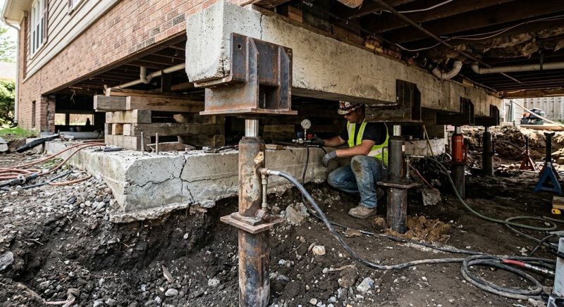 Foundation Lifting in Placer County, CA