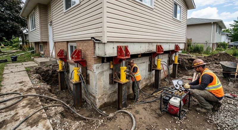 Foundation Lifting in Placer County, CA