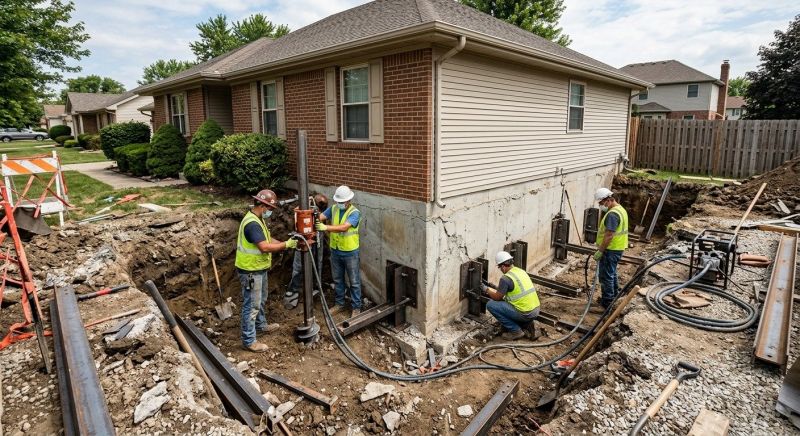 Foundation Pier Repair in West Sacramento, CA