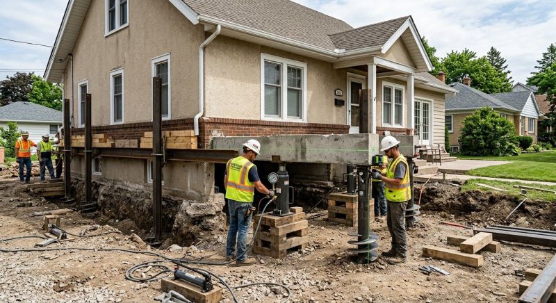 Foundation Releveling in West Sacramento, CA