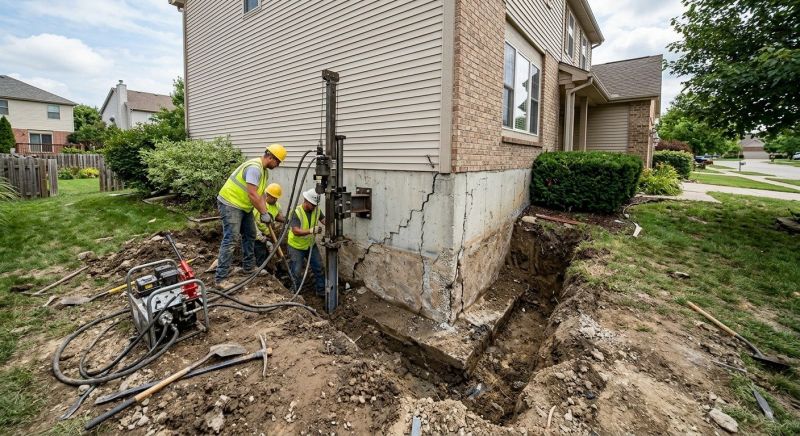 Foundation Stabilizing in Davis, CA