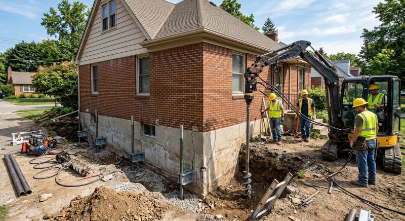 Foundation Stabilizing in Galt, CA