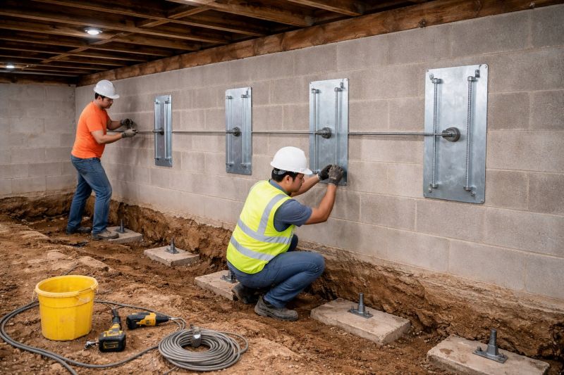 Foundation Stabilizing in Galt, CA