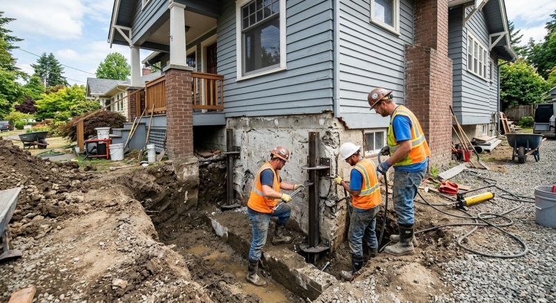 Foundation Stabilizing in Rocklin, CA