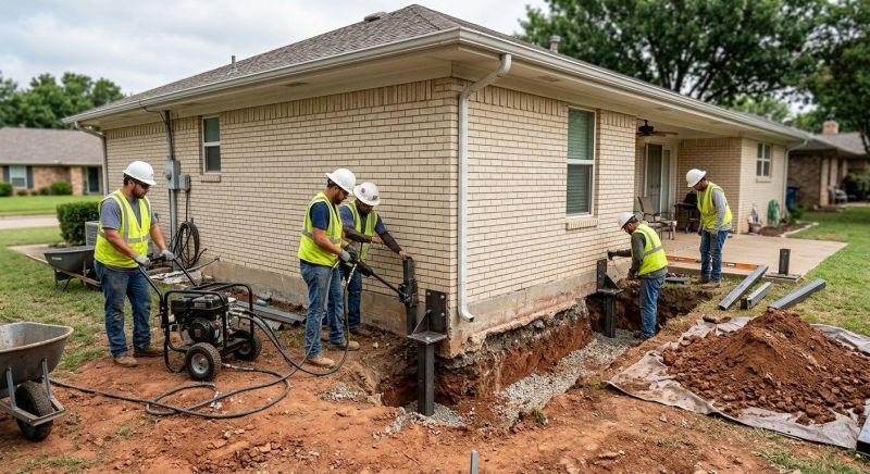 Foundation Stabilizing in Roseville, CA