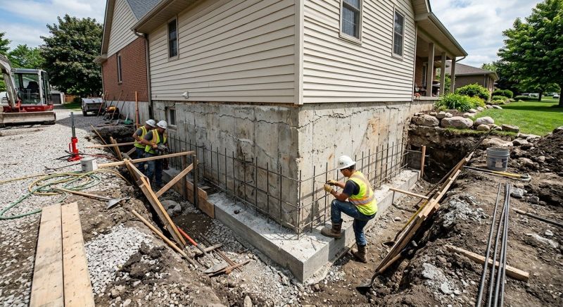 Foundation Strengthening in West Sacramento, CA