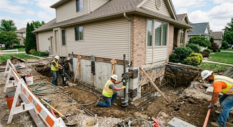 Foundation Strengthening in West Sacramento, CA
