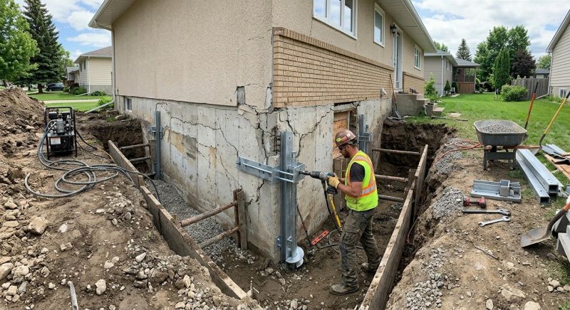 Foundation Structural Repair in Placer County, CA
