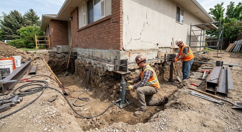Foundation Structural Repair in Rancho Cordova, CA