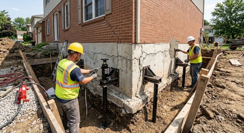 Foundation Structural Repair in Rancho Cordova, CA