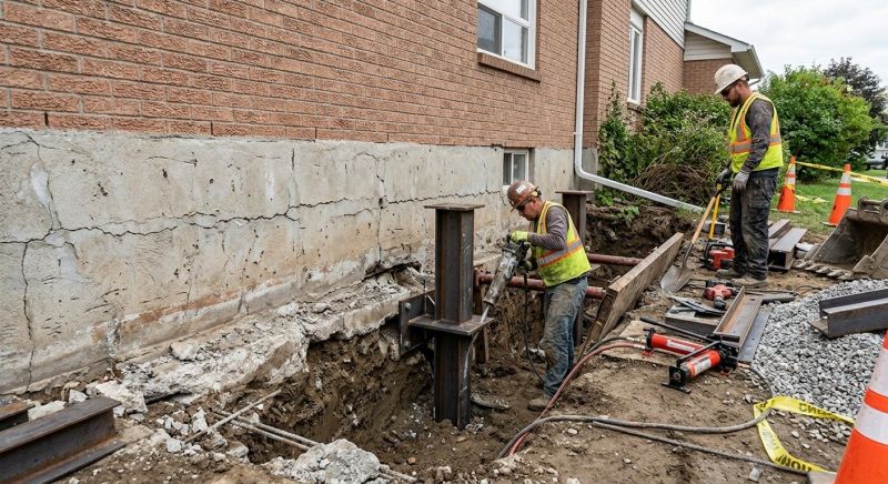 Foundation Structural Repair in Rocklin, CA