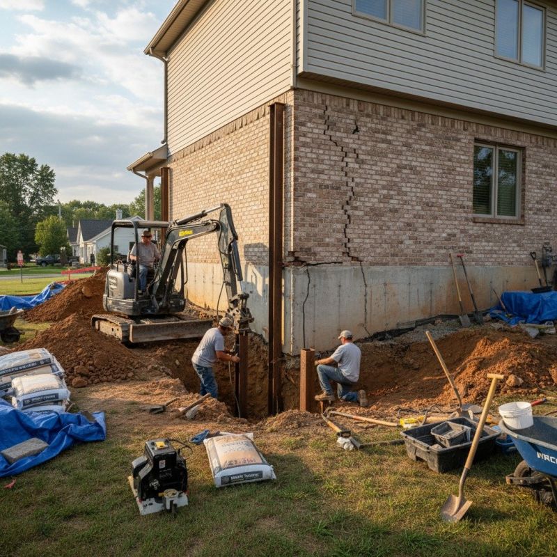 Foundation Structural Repair in Roseville, CA
