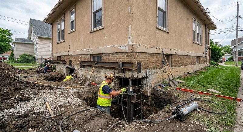 Foundation Underpinning in West Sacramento, CA