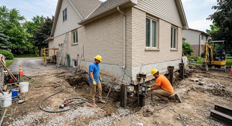 Helical Piers Installation in West Sacramento, CA