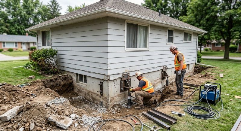 House Foundation Repair in Carmichael, CA