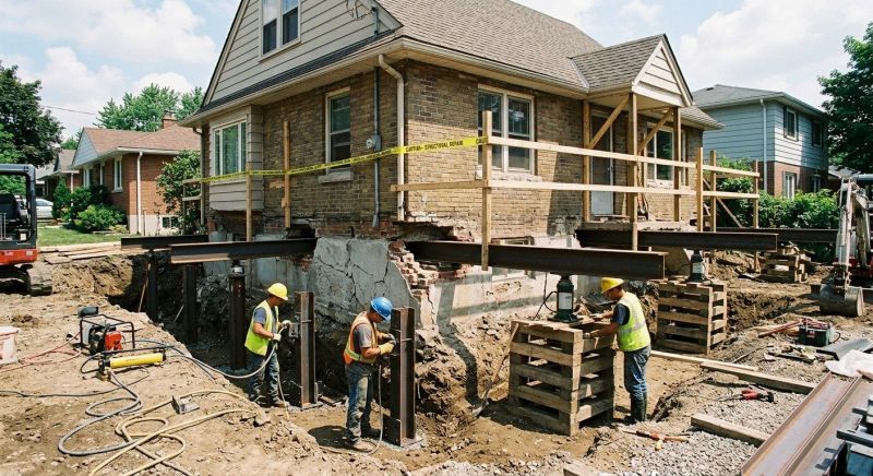 House Foundation Repair in Folsom, CA