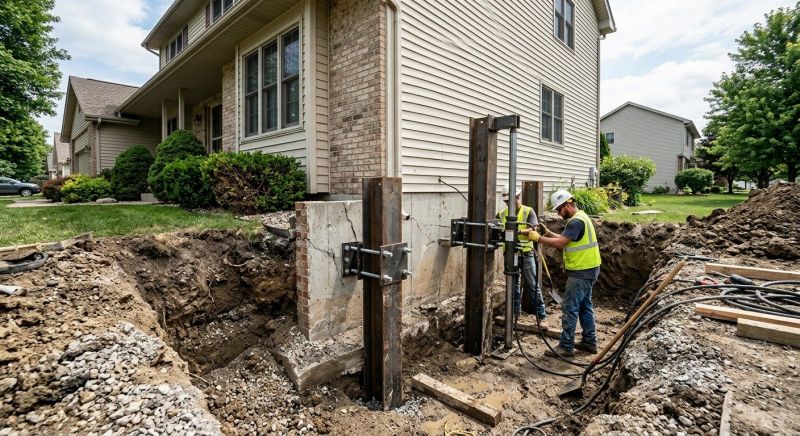 House Underpinning in West Sacramento, CA