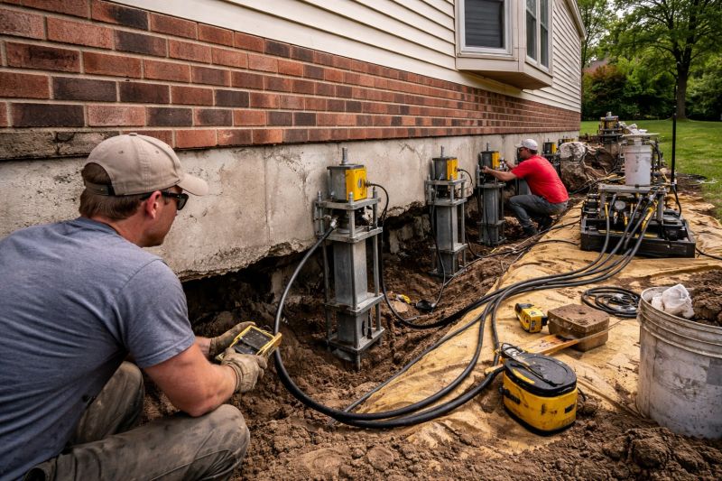 Settling Foundation Service in Fair Oaks, CA