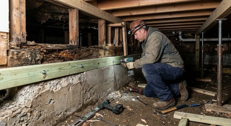 Sinking Foundation Repair in Fair Oaks, CA