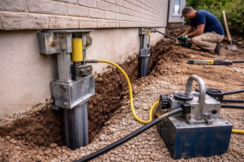 Sinking Foundation Repair in West Sacramento, CA