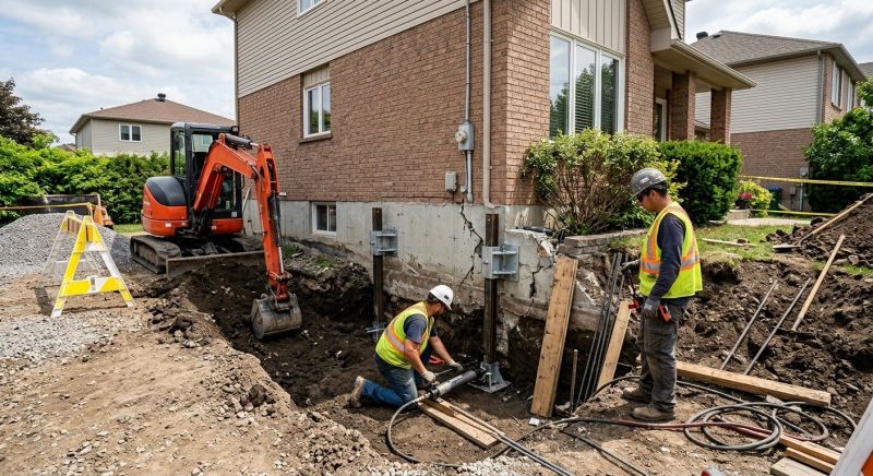 Slab Foundation Repair in West Sacramento, CA