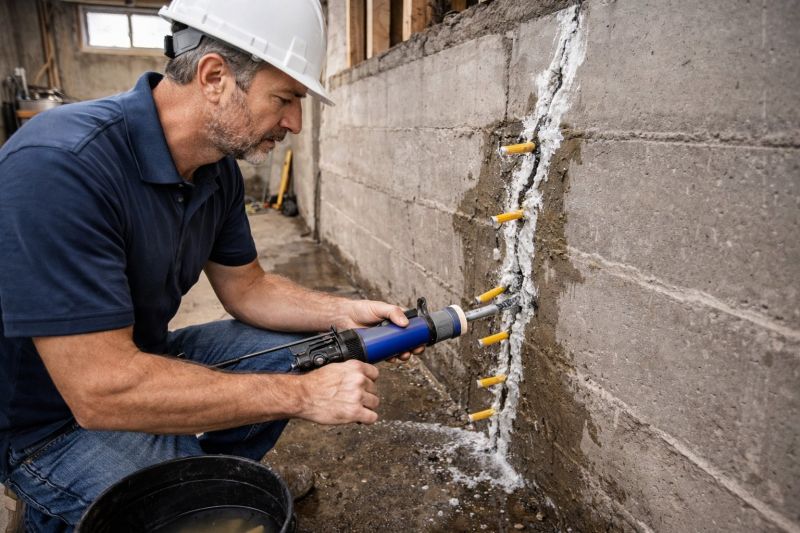 Structural Crack Repair in West Sacramento, CA