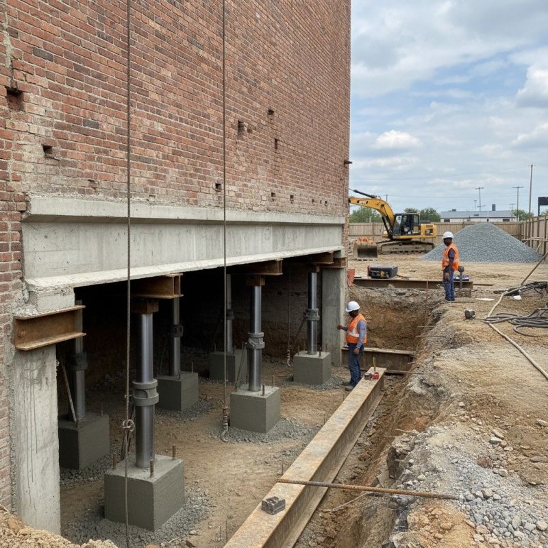 Structural Underpinning in West Sacramento, CA