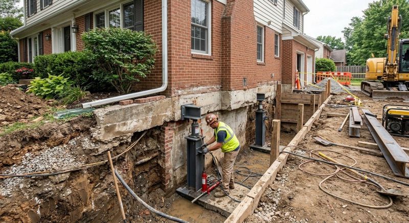 Structural Underpinning in West Sacramento, CA